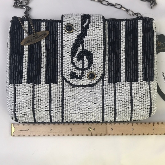 Mary Frances Keyed Up Mini Convertible Beaded Bag - Picture 7 of 8